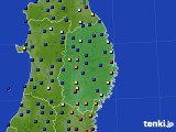岩手県のアメダス実況(日照時間)(2024年12月11日)