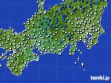 東海地方のアメダス実況(気温)(2024年12月12日)