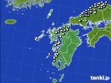 九州地方のアメダス実況(降水量)(2024年12月13日)