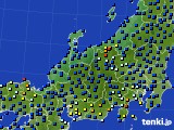 北陸地方のアメダス実況(日照時間)(2024年12月13日)