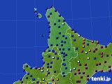 道北のアメダス実況(日照時間)(2024年12月14日)