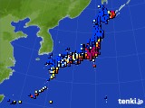アメダス実況(日照時間)(2024年12月15日)
