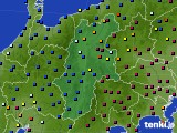 長野県のアメダス実況(日照時間)(2024年12月16日)