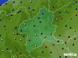 群馬県のアメダス実況(日照時間)(2024年12月17日)