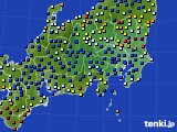 関東・甲信地方のアメダス実況(日照時間)(2024年12月20日)