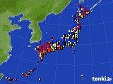 アメダス実況(日照時間)(2024年12月20日)