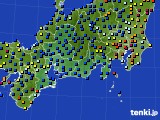 東海地方のアメダス実況(日照時間)(2024年12月21日)