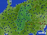 長野県のアメダス実況(日照時間)(2024年12月21日)