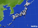 アメダス実況(風向・風速)(2024年12月23日)