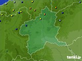 群馬県のアメダス実況(積雪深)(2024年12月24日)