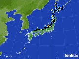 アメダス実況(積雪深)(2024年12月25日)