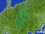 長野県のアメダス実況(降水量)(2024年12月27日)