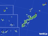 沖縄県のアメダス実況(日照時間)(2024年12月27日)