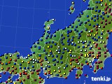 北陸地方のアメダス実況(日照時間)(2024年12月28日)