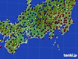 東海地方のアメダス実況(日照時間)(2024年12月29日)