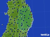 岩手県のアメダス実況(日照時間)(2024年12月29日)