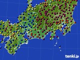 東海地方のアメダス実況(日照時間)(2024年12月30日)