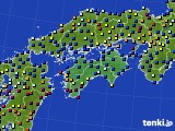 四国地方のアメダス実況(日照時間)(2024年12月30日)