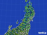 アメダス実況(気温)(2024年12月30日)