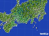 東海地方のアメダス実況(気温)(2024年12月30日)