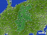 2024年12月30日の長野県のアメダス(風向・風速)