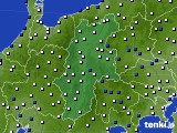 長野県のアメダス実況(風向・風速)(2024年12月31日)