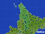 2025年01月02日の道北のアメダス(積雪深)