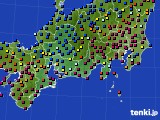 東海地方のアメダス実況(日照時間)(2025年01月02日)
