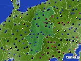 2025年01月03日の長野県のアメダス(日照時間)