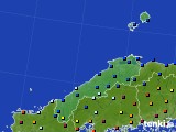 島根県のアメダス実況(日照時間)(2025年01月03日)