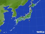 アメダス実況(降水量)(2025年01月04日)
