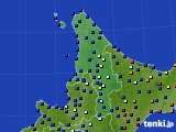 道北のアメダス実況(日照時間)(2025年01月04日)