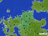 福岡県のアメダス実況(日照時間)(2025年01月04日)
