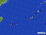 沖縄地方のアメダス実況(風向・風速)(2025年01月04日)