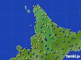 2025年01月06日の道北のアメダス(積雪深)