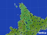 2025年01月07日の道北のアメダス(積雪深)