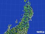 アメダス実況(気温)(2025年01月12日)