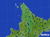 2025年01月14日の道北のアメダス(積雪深)