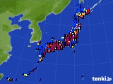 2025年01月16日のアメダス(日照時間)