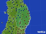 岩手県のアメダス実況(日照時間)(2025年01月20日)