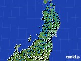 アメダス実況(気温)(2025年01月21日)