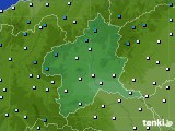 群馬県のアメダス実況(気温)(2025年01月22日)