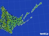 道東のアメダス実況(気温)(2025年01月24日)