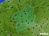 群馬県のアメダス実況(日照時間)(2025年01月26日)