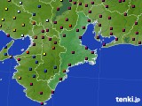 2025年01月26日の三重県のアメダス(日照時間)