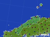 2025年01月26日の島根県のアメダス(日照時間)