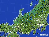 北陸地方のアメダス実況(気温)(2025年01月26日)