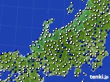 北陸地方のアメダス実況(風向・風速)(2025年01月26日)