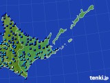 道東のアメダス実況(気温)(2025年01月27日)