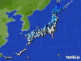 2025年01月28日のアメダス(気温)